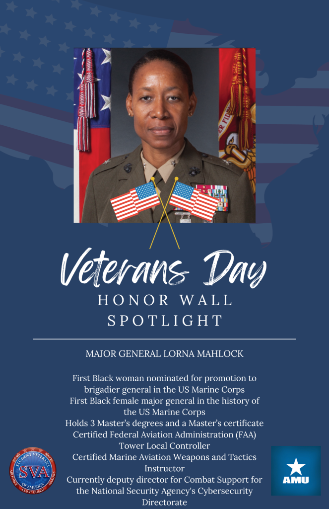 Major General Lorna Mahlock